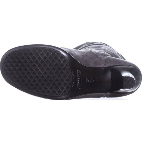 Aerosoles Gray Suede Mid-calf Slouch Boots, Size 7 - Picture 7 of 12